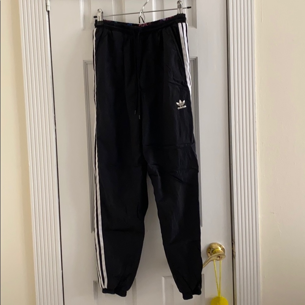 Amazing REVERSIBLE adidas windbreaker pants!!!